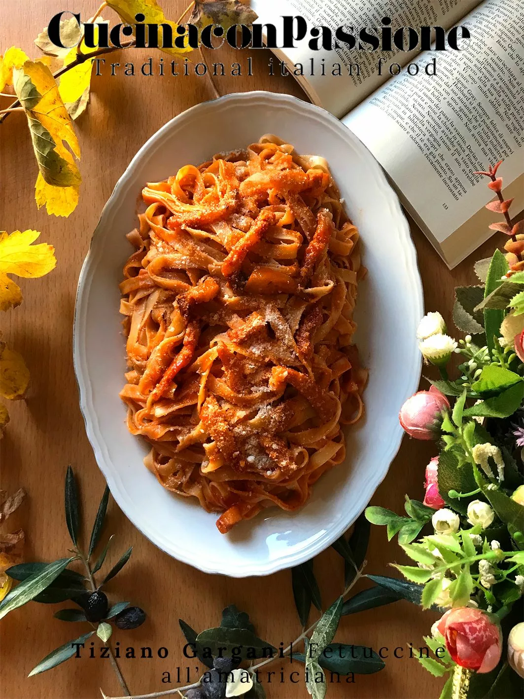 The real recipe for pasta all'amatriciana